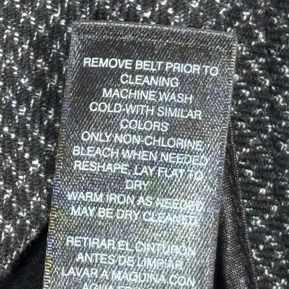 White House Black Market The Boot Grey Houndstooth Bootcut Dress Pants Womens 4 - Picture 14 of 14